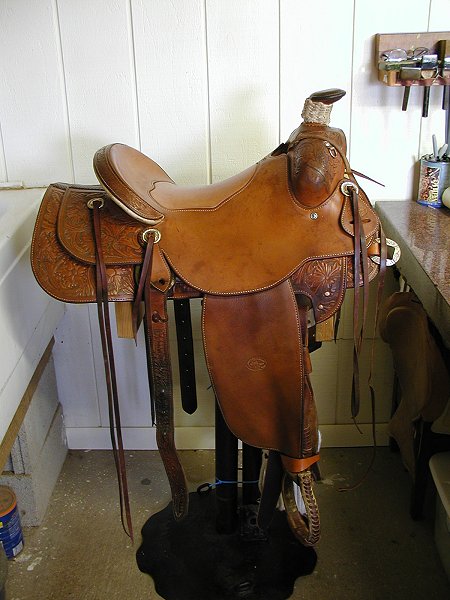 Handmade Ranch roper saddle