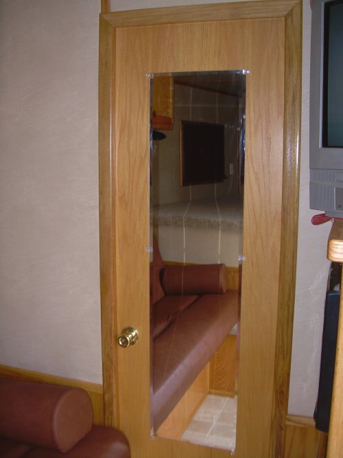 door / mirror